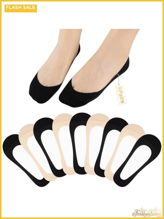 Other - 9 Pairs No Show Socks Women Ultra Low Cut Liners Non Slip Invisible Hidden Socks